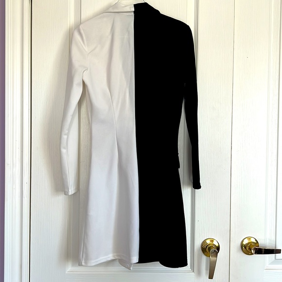 Two-tone Blazer Dress - size XS - Picture 3 of 3